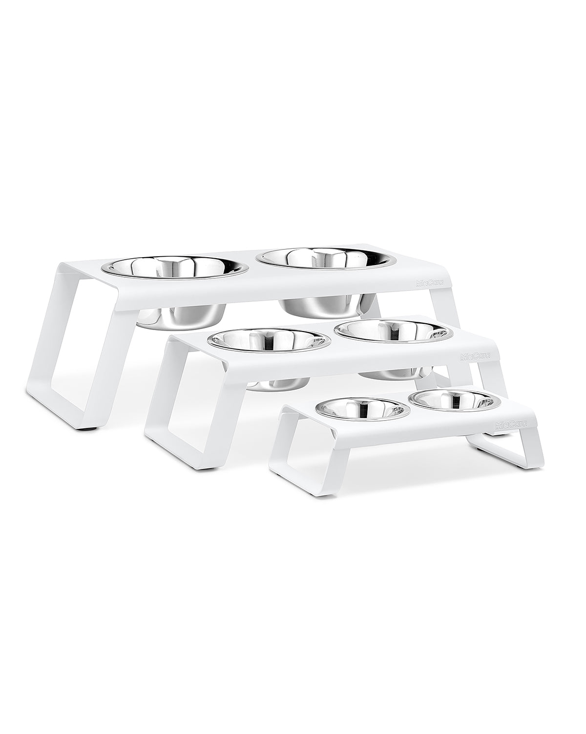 DESCO ALU | מעמד קערות מוגבה לכלב