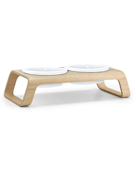 מעמד אכילה מוגבהת לכלב, מעמד קערות לכלב