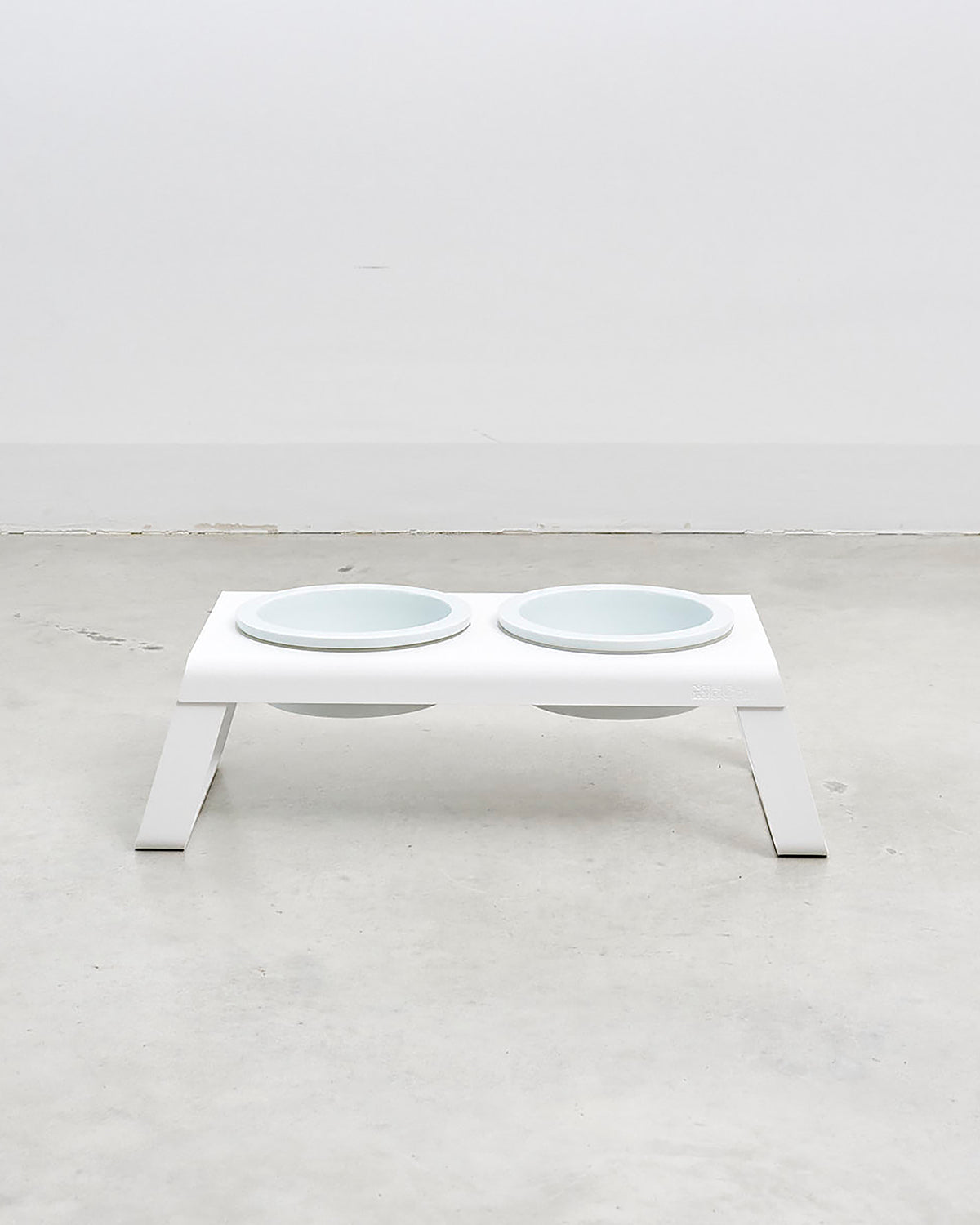 DESCO ALU PORCELAIN | מעמד קערות מוגבה לכלב