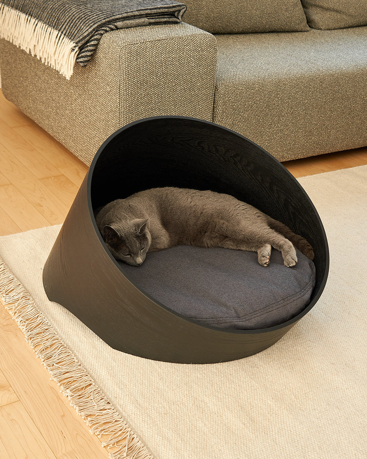 COVO CAT CAVE BED | מיטת עץ לחתול