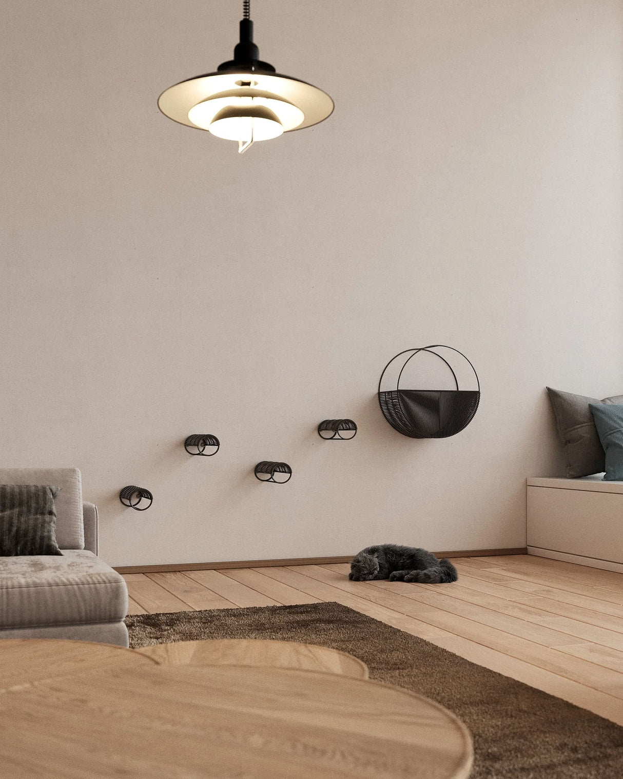 GRADIANO WALL CLIMBING STEP FOR CATS | מדרגות טיפוס לחתולים