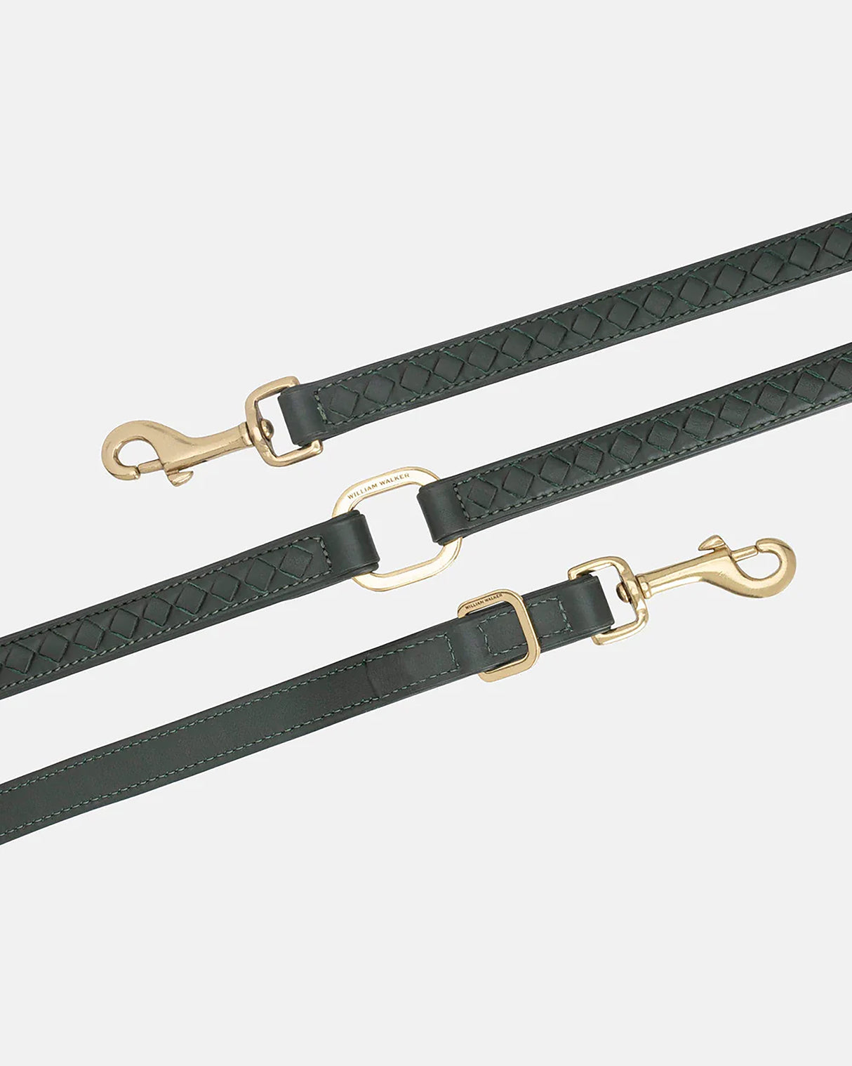Prestige Leather Dog Leash | רצועת עור נאפה ארוכה ומתכווננת לכלב