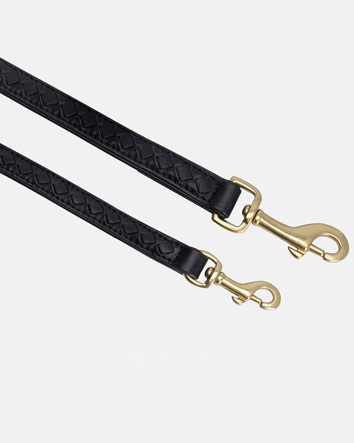 Prestige Leather Dog Leash | רצועת עור נאפה ארוכה ומתכווננת לכלב