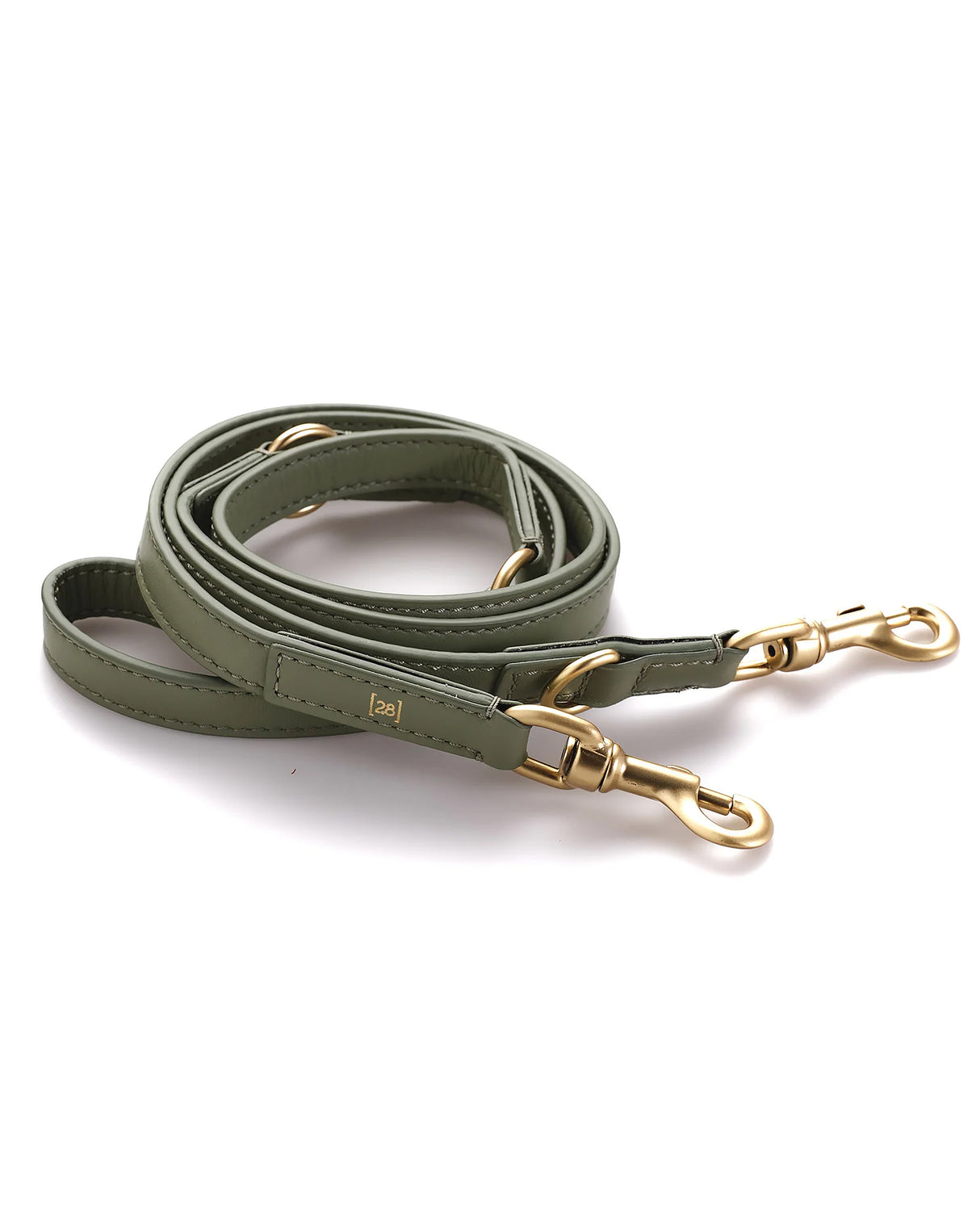 רצועת מתכווננת לכלב מעור נאפה איטלקי | MARIO ADJUSTABLE LEATHER LEASH