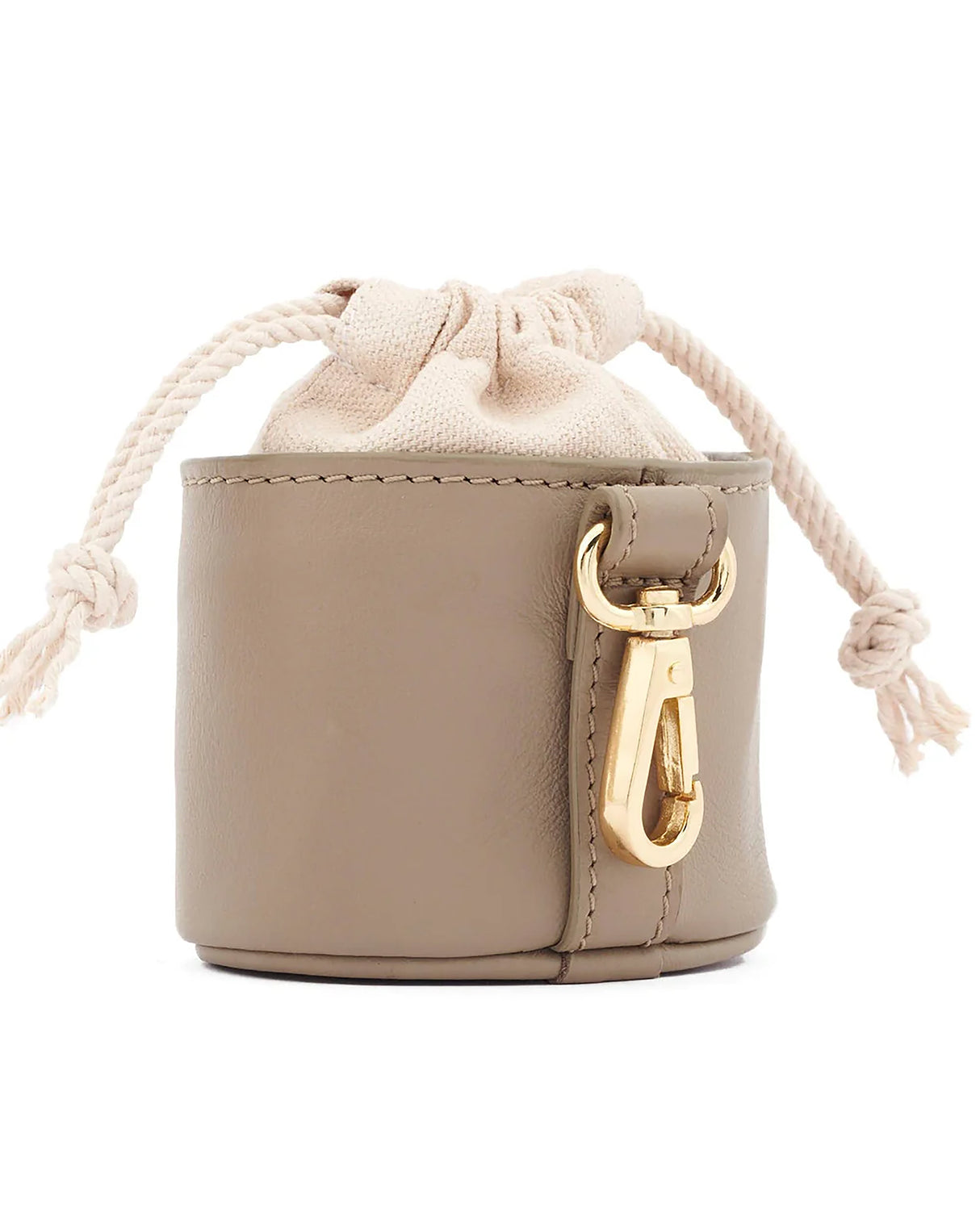 Plain Leather Treat Bag | נרתיק חטיפים מעור