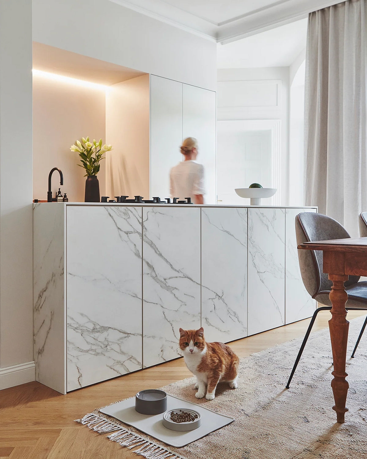 PIATTO & FRESCO CAT BOWLS SET | סט קערות פורצלן לחתולים