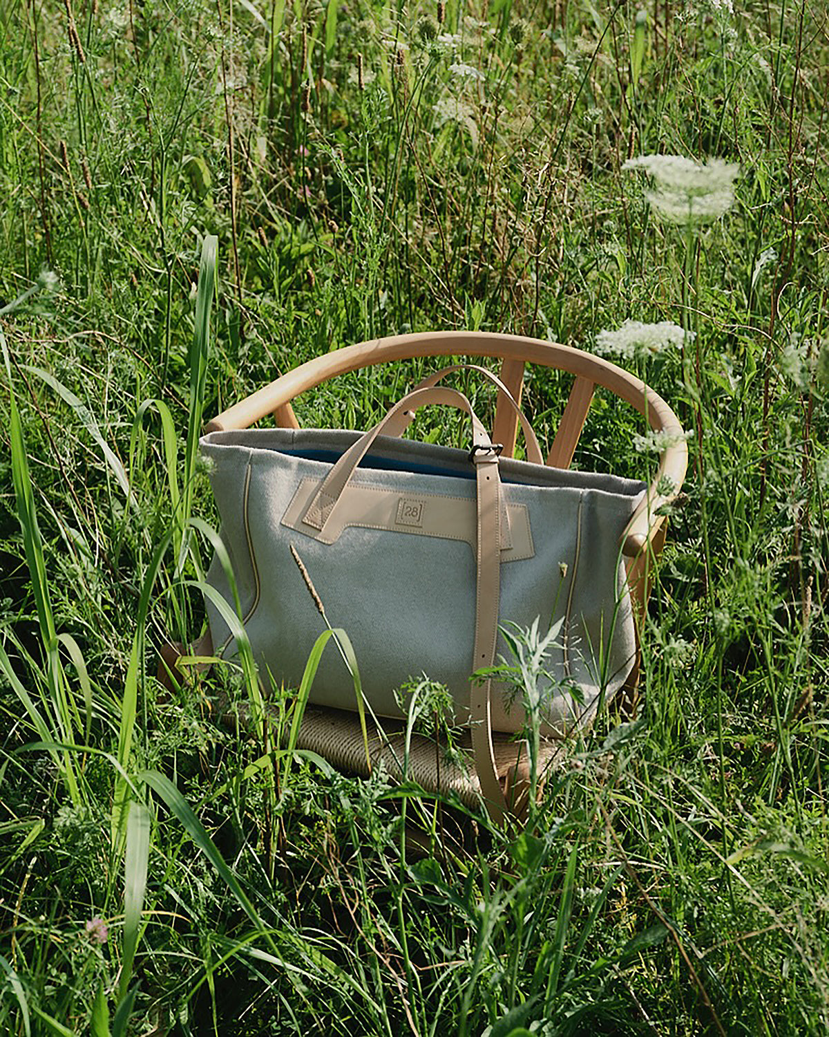 MARGARET ORGANIC COTTON DOG BAG | תיק נשיאה לכלב או תיק לבעלים