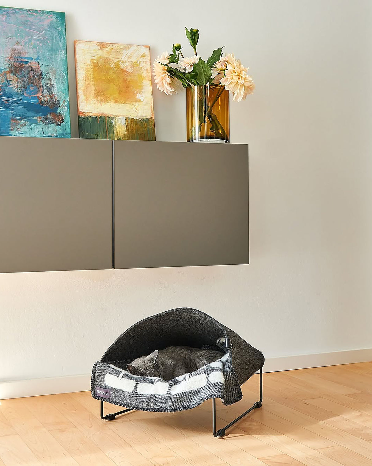 FLORA CAT WOOL BLANKET | שמיכה לחתול