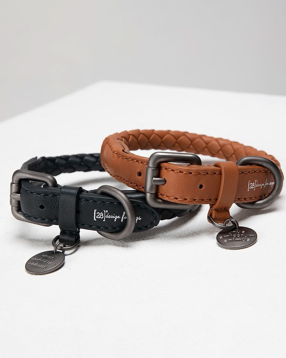 FERDINANDO NAPPA LEATHER COLLAR | קולר עור נאפה לכלב