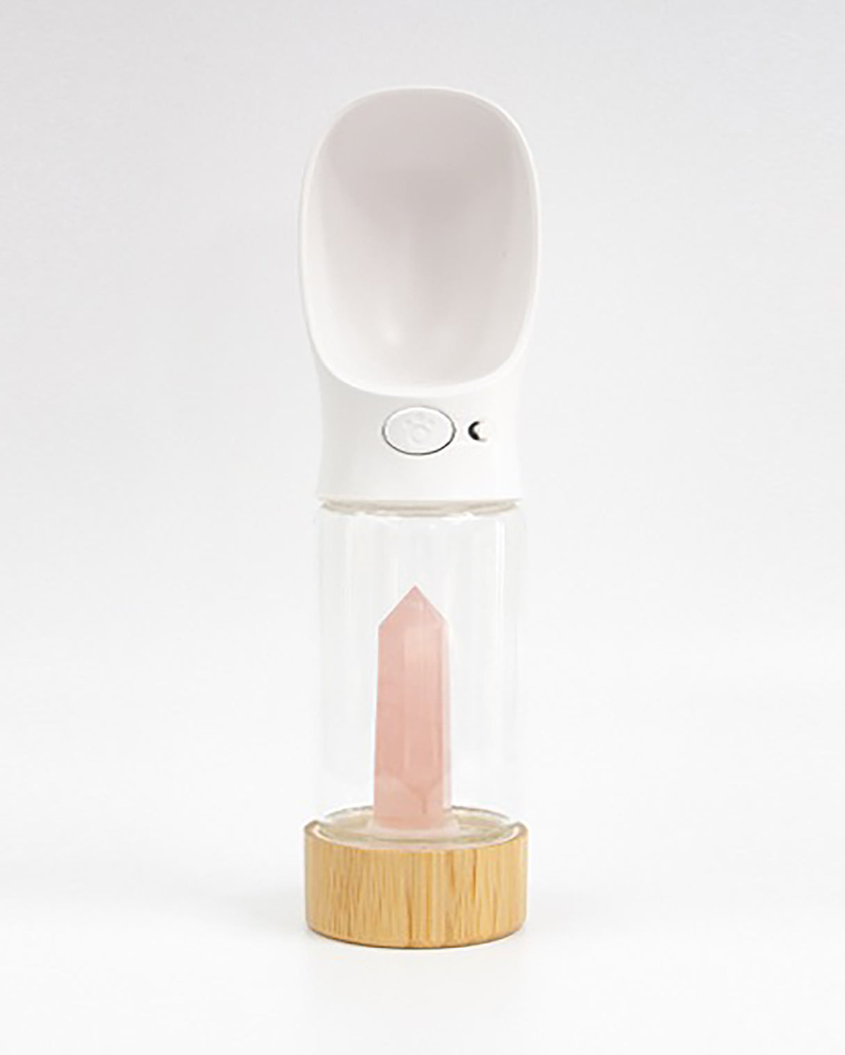 בקבוק מים קריסטל אנרגיה | בקבוק מים עם אבן קריסטל אנרגטית