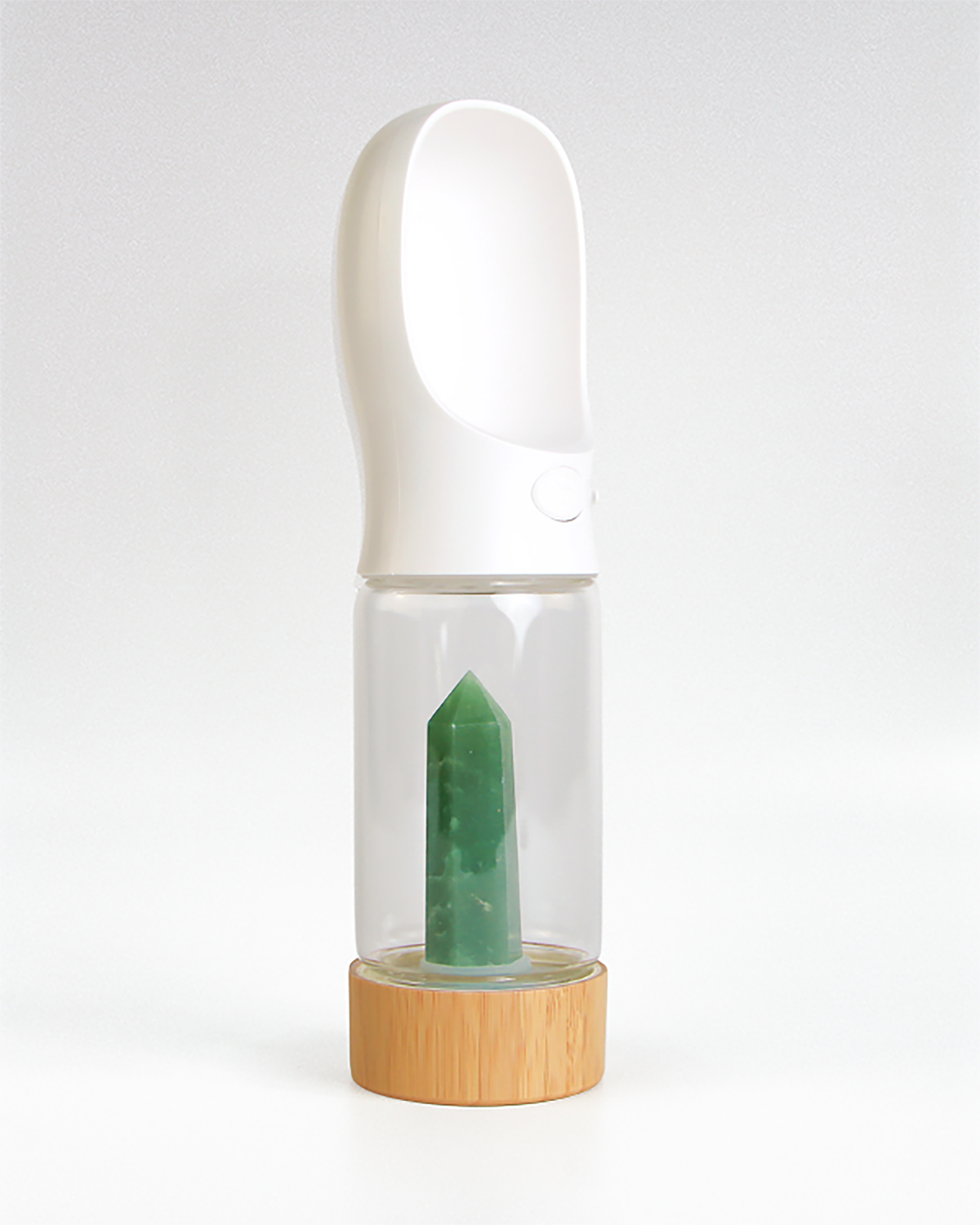 בקבוק מים קריסטל אנרגיה | בקבוק מים עם אבן קריסטל אנרגטית