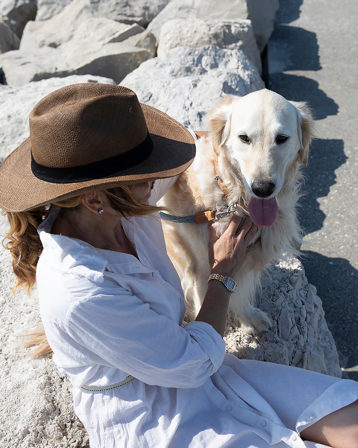 רצועת עור טבעוני לכלב