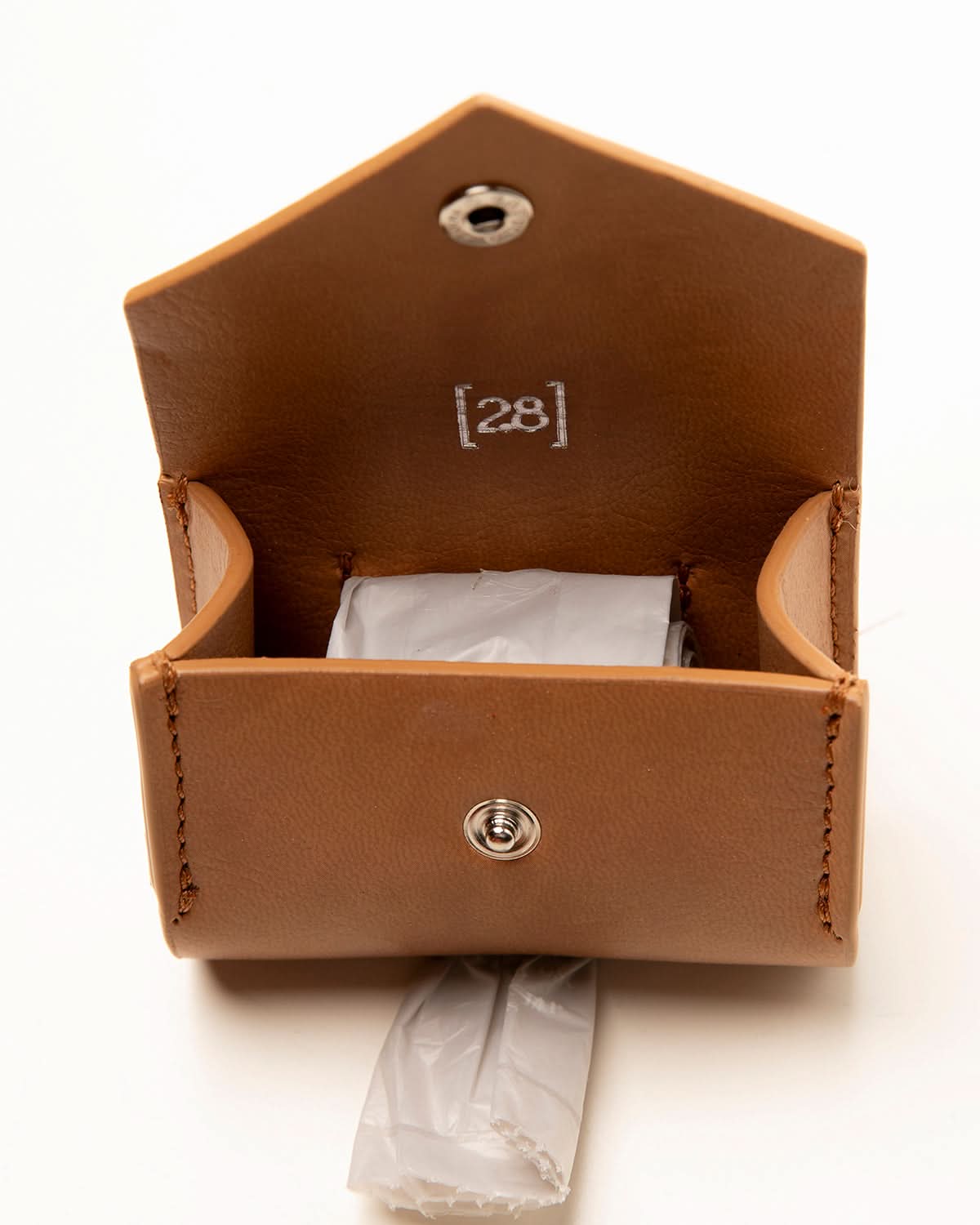 MARTIN VEGAN LEATHER | נרתיק שקיות איסוף מעור טבעוני