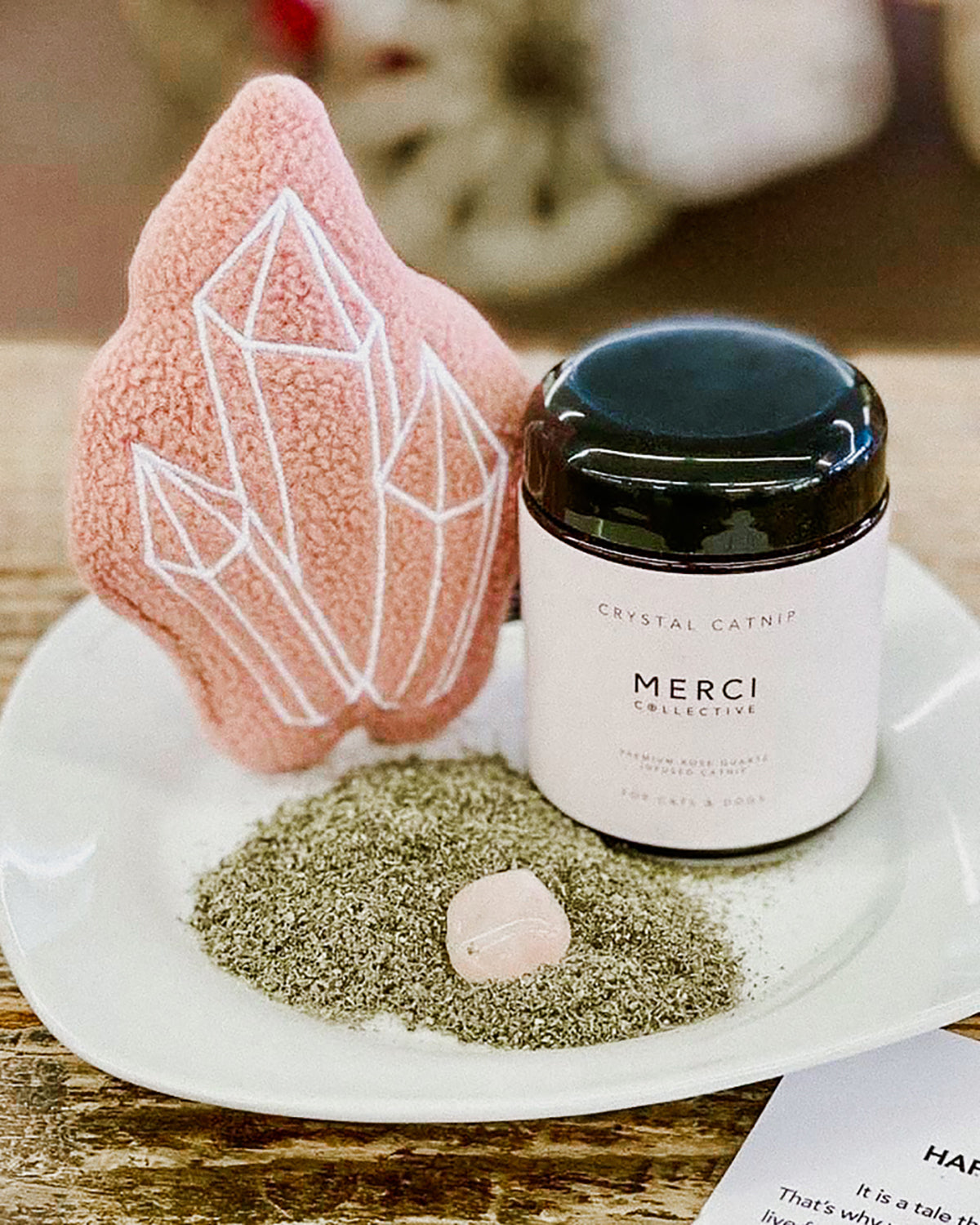 CRYSTAL INFUSED CATNIP CAT TOY | צעצוע לחתול בשילוב קטניפ וקריסטלים