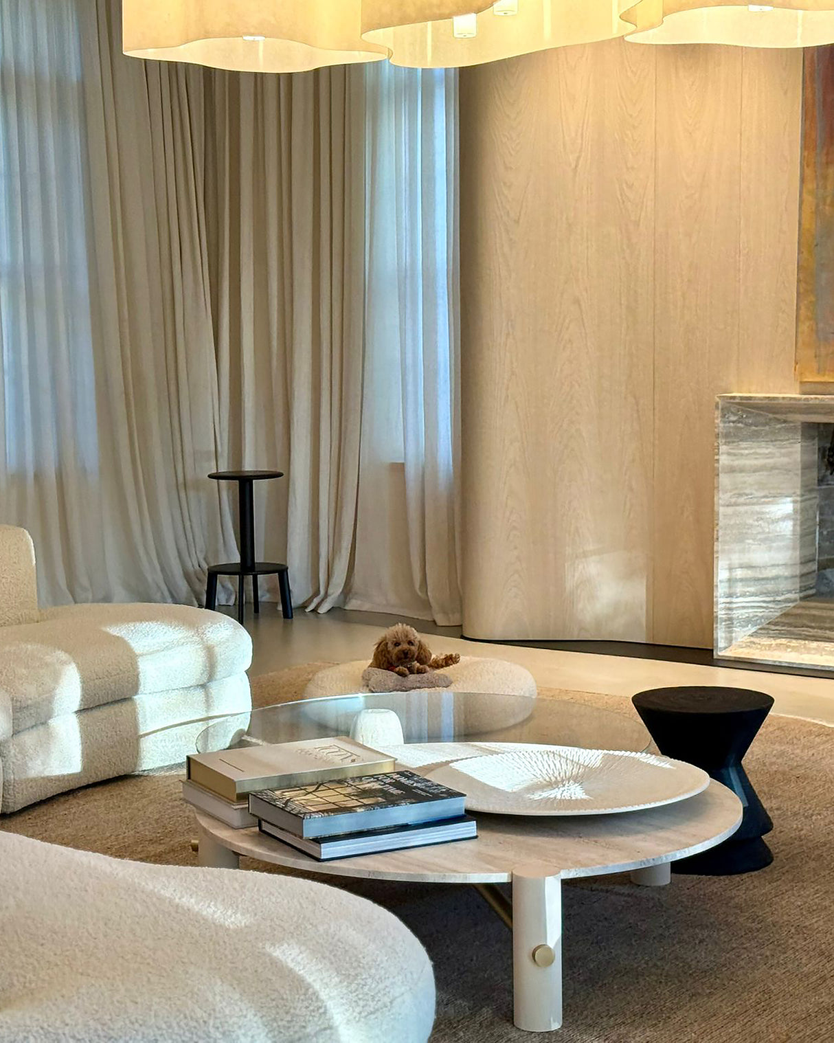 FULVIO BOUCLÉ WOOL BED | מיטת פוף לכלב