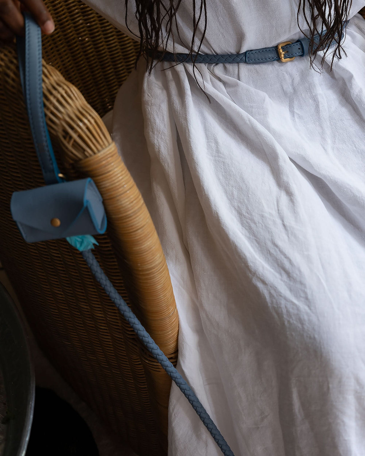 FERDINANDO NAPPA LEATHER LEASH | רצועת עור נאפה לכלב