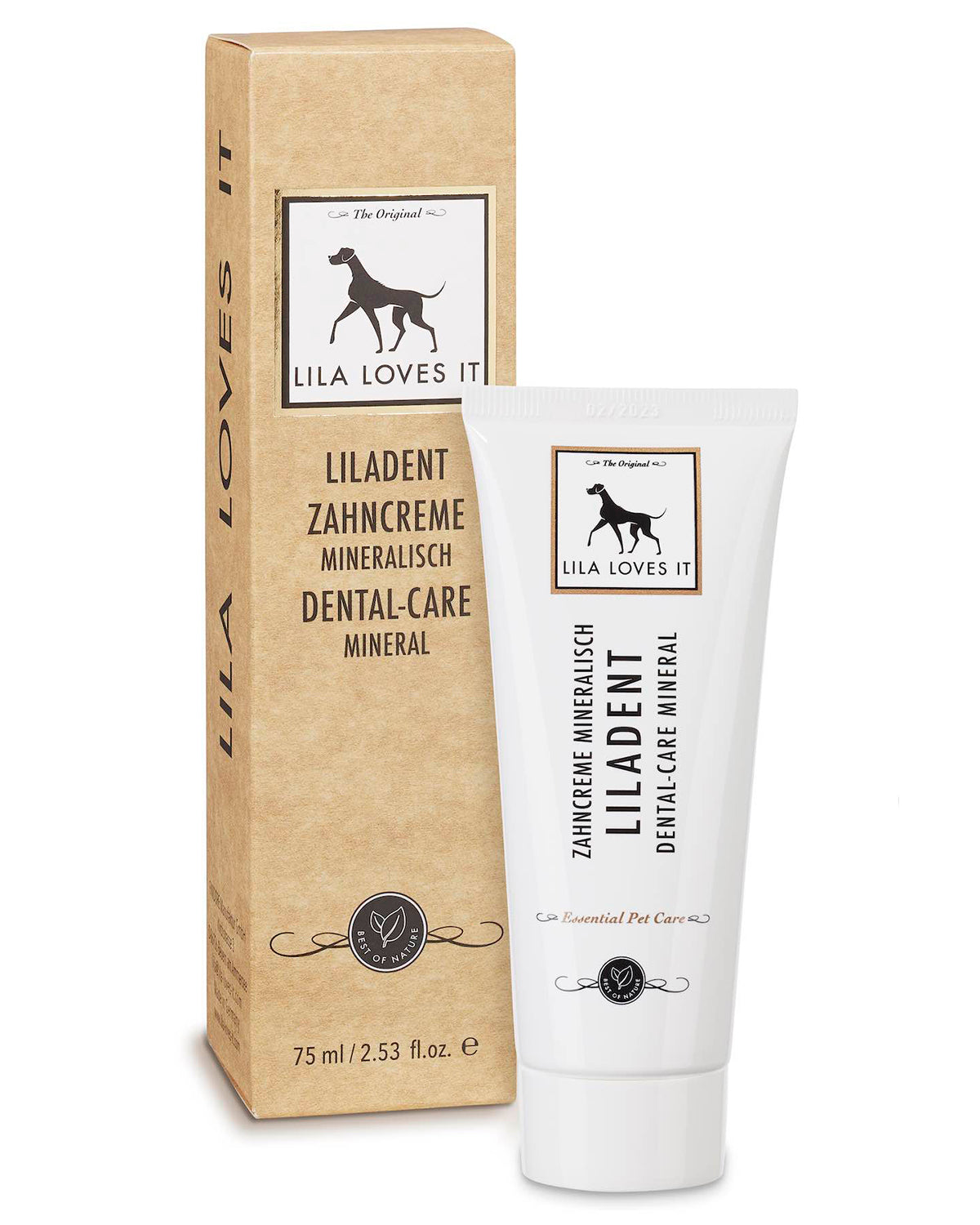 LILADENT DENTAL-CARE MINERAL TOOTHPASTE | משחת שיניים לכלב