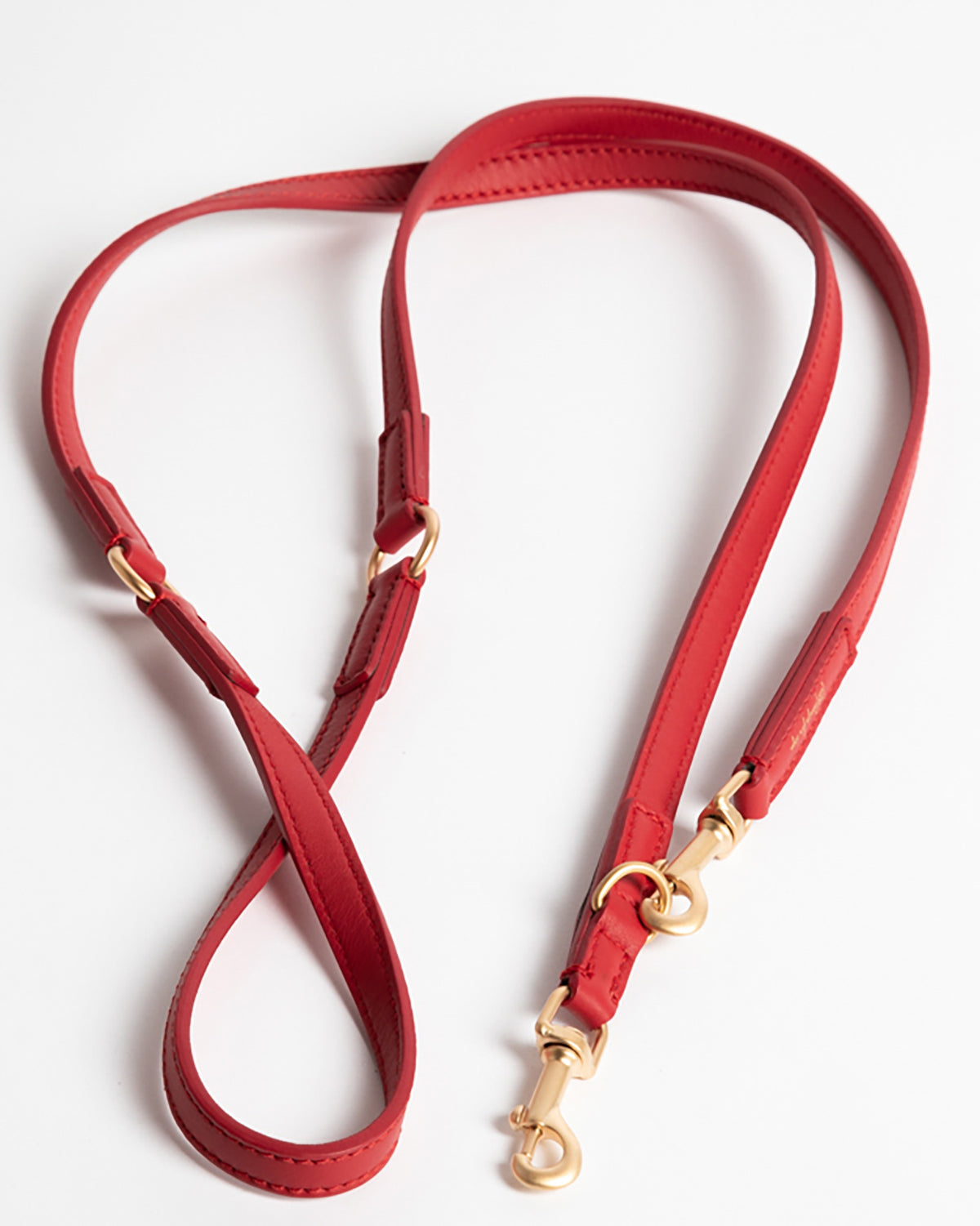 MARIO ADJUSTABLE LEATHER LEAD | רצועת עור מתכווננת לכלב