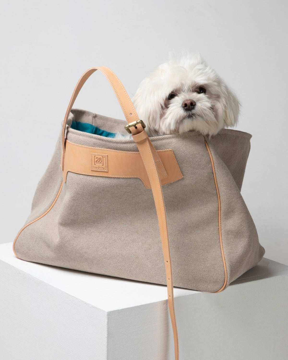 MARGARET ORGANIC COTTON DOG BAG | תיק נשיאה לכלב או תיק לבעלים