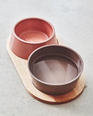 DOPPIO DOG BOWLS SET | סט קערות לכלב