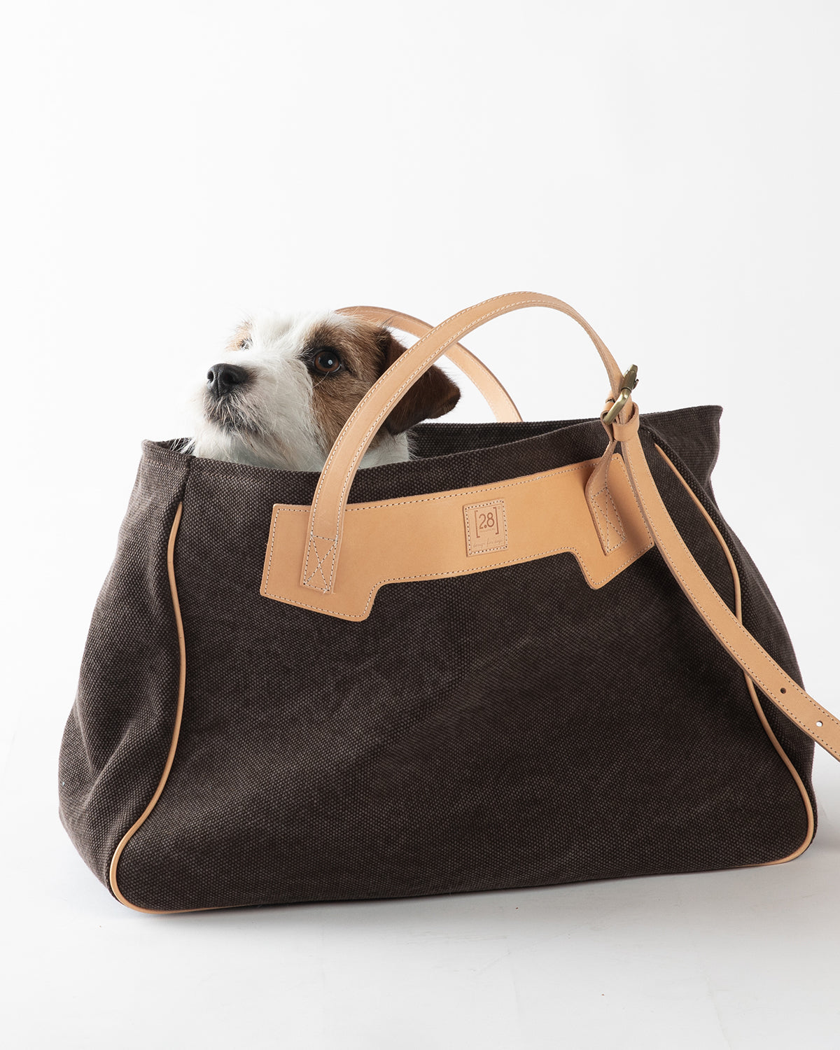 MARGARET ORGANIC COTTON DOG BAG | תיק נשיאה לכלב או תיק לבעלים