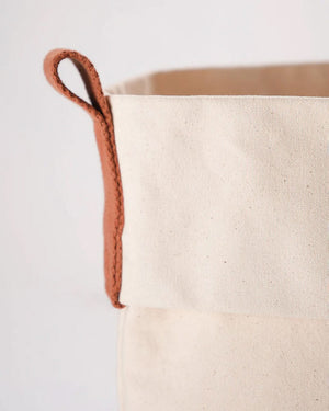 שק אחסון מעוצב מקנבס לשקי מזון / צעצועים | BERENICE FOOD & TOY HOLDER IN STRUCTURED CANVAS