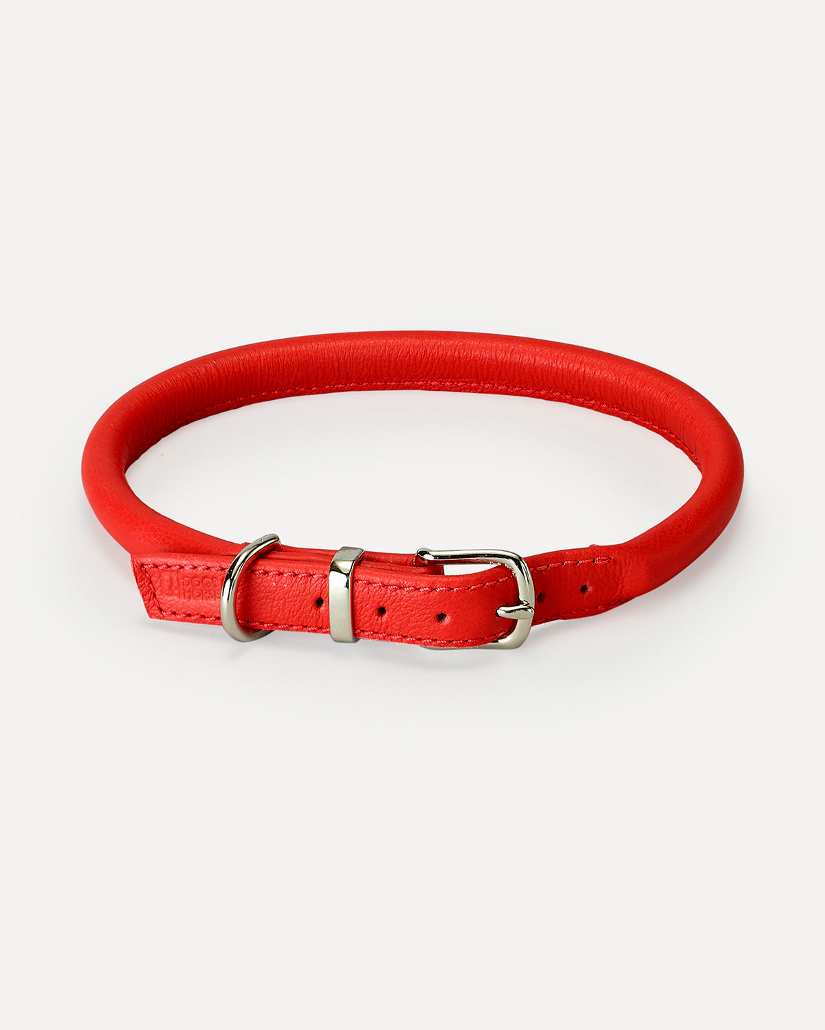 ROLLED SOFT LEATHER COLLAR | קולר עור לכלב