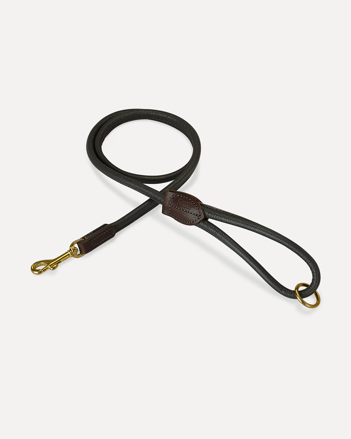 ROLLED SOFT LEATHER LEAD | רצועת עור לכלב