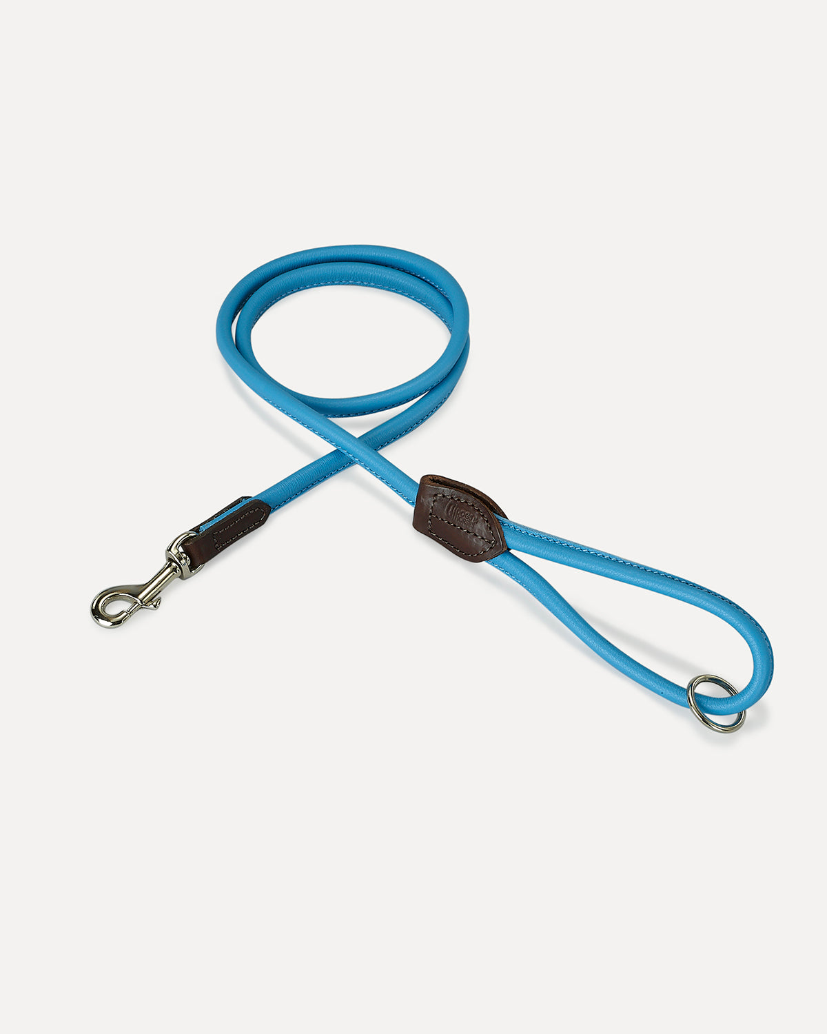 ROLLED SOFT LEATHER LEAD | רצועת עור לכלב