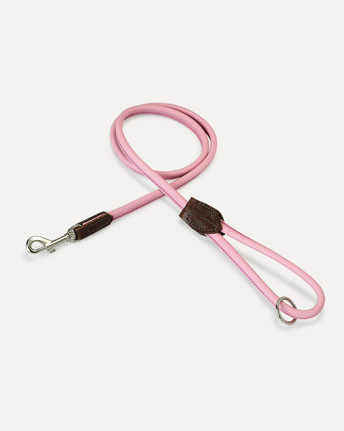 ROLLED SOFT LEATHER LEAD | רצועת עור לכלב