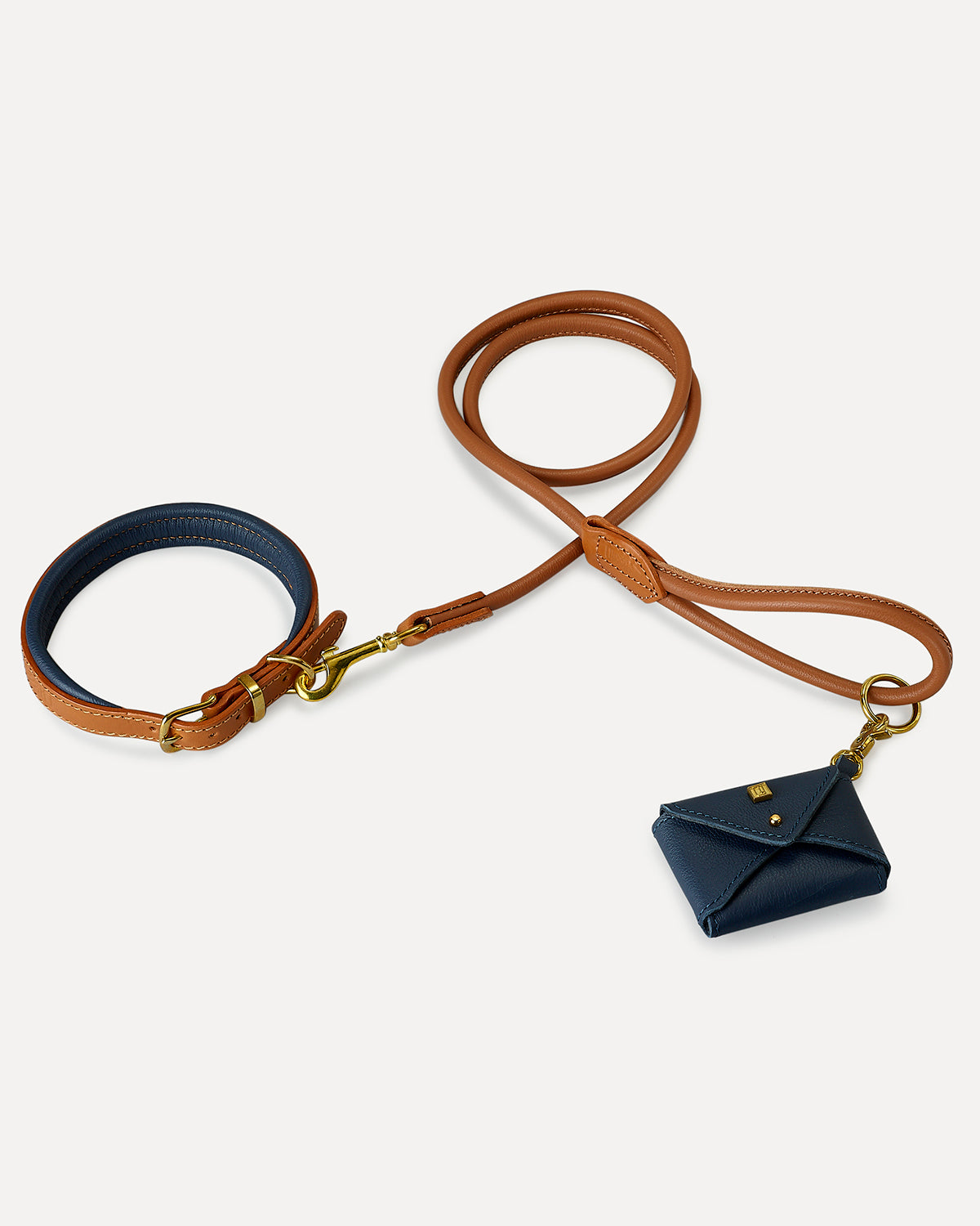 PADDED SOFT LEATHER COLLAR | קולר עור מרופד לכלב