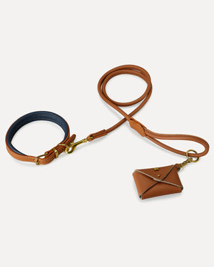 PADDED SOFT LEATHER COLLAR | קולר עור מרופד לכלב