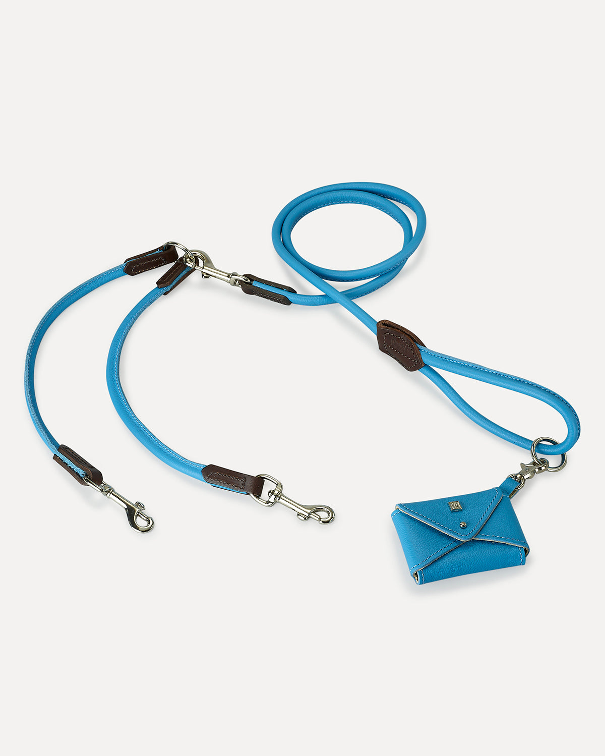 ROLLED SOFT LEATHER LEAD | רצועת עור לכלב