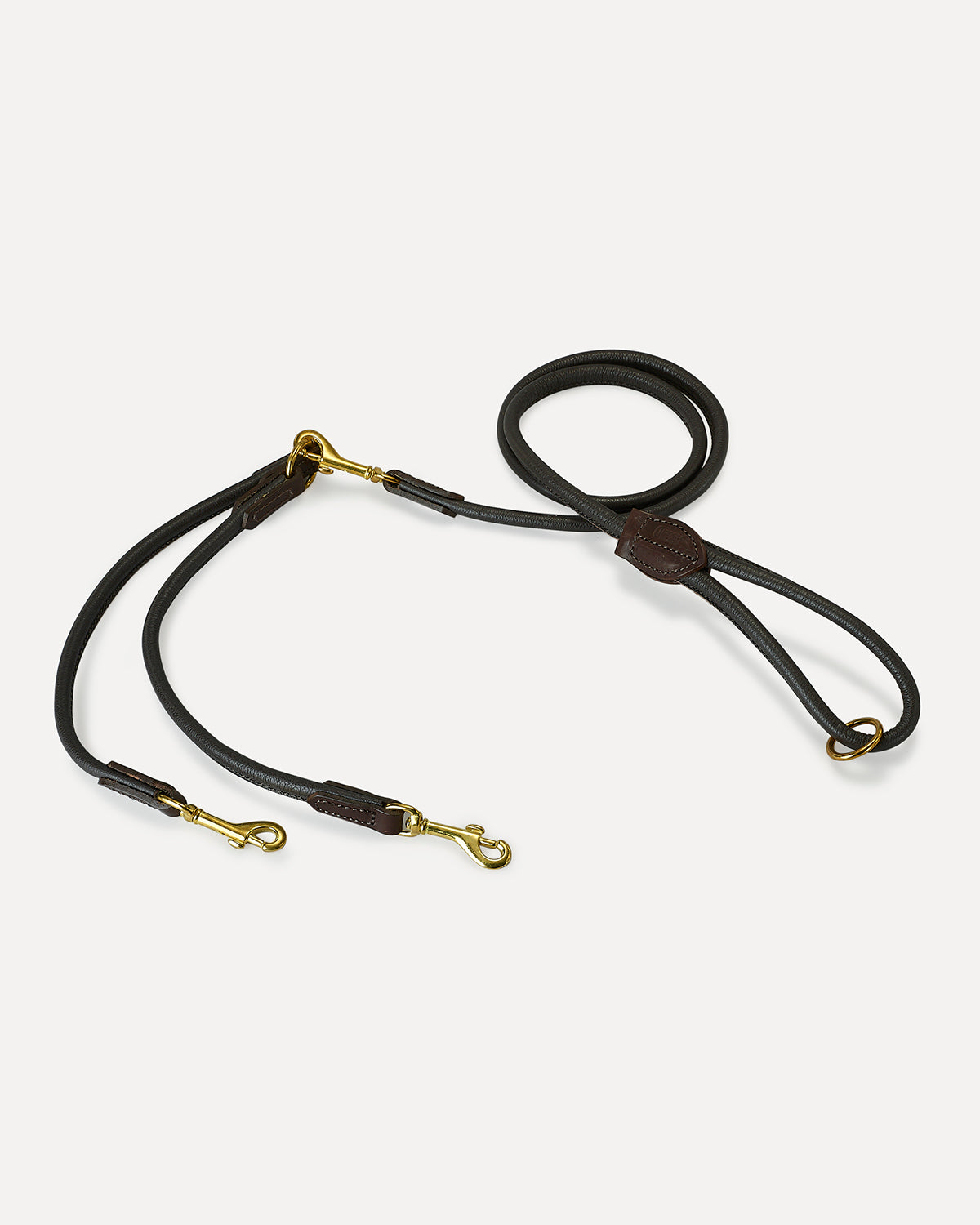 ROLLED SOFT LEATHER LEAD | רצועת עור לכלב