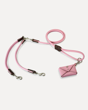 ROLLED SOFT LEATHER LEAD | רצועת עור לכלב