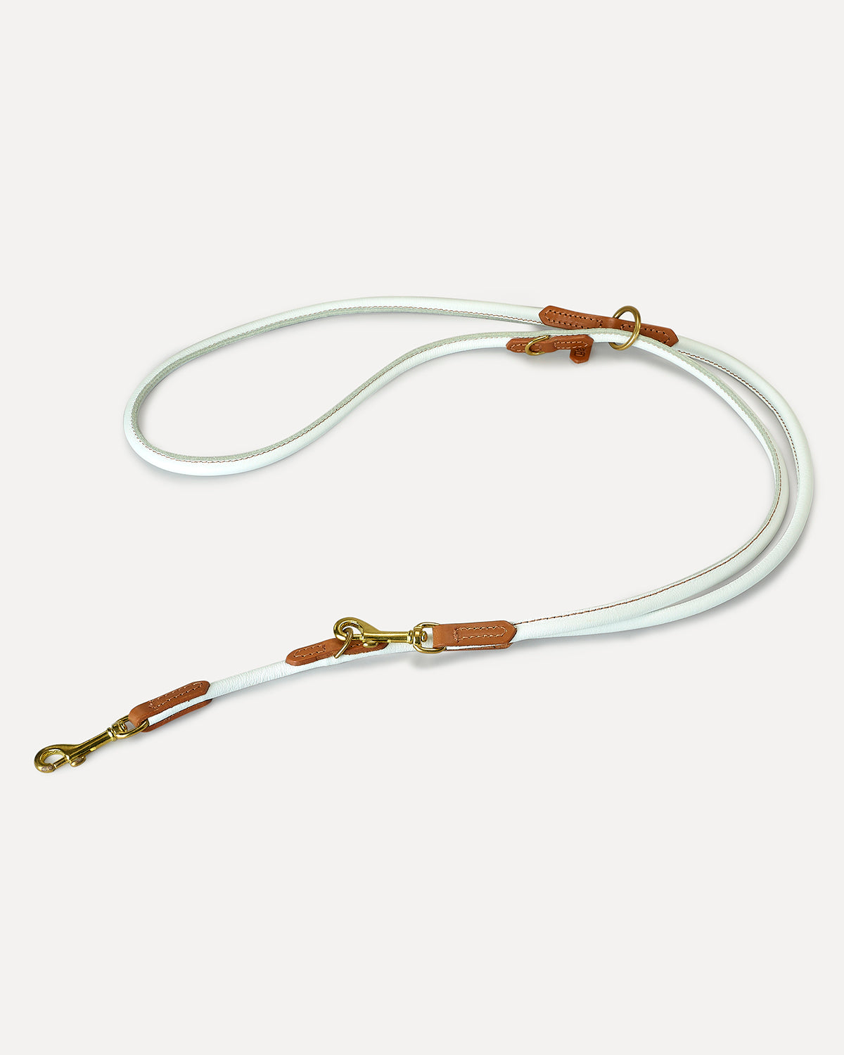 FREE-HANDS ADJUSTABLE LEATHER LEAD | רצועה מתכווננת לכלב