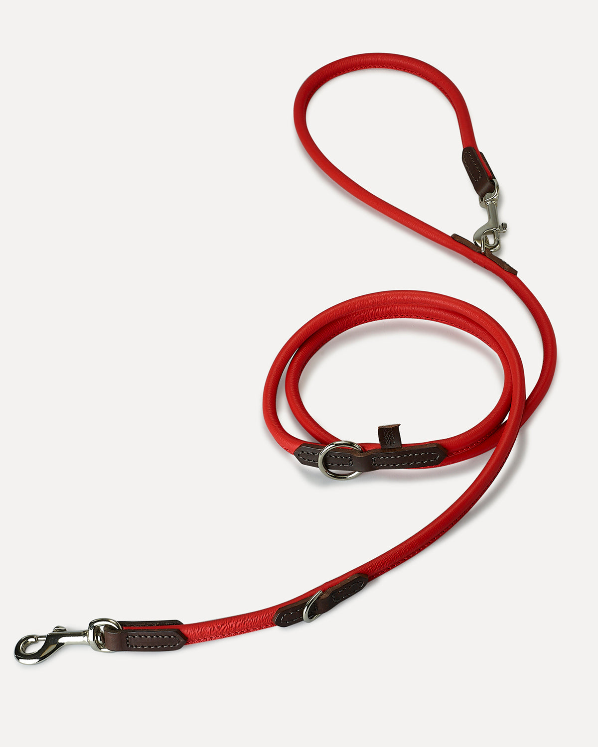 FREE-HANDS ADJUSTABLE LEATHER LEAD | רצועה מתכווננת לכלב