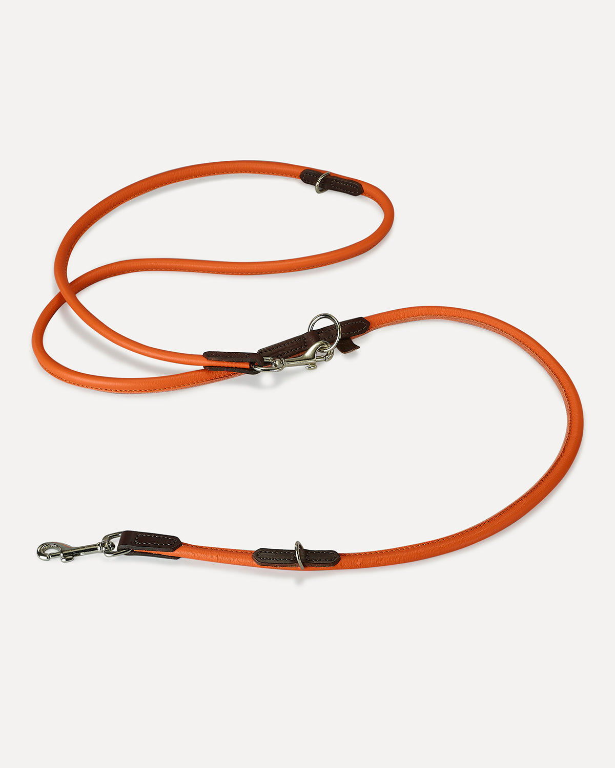 FREE-HANDS ADJUSTABLE LEATHER LEAD | רצועה מתכווננת לכלב