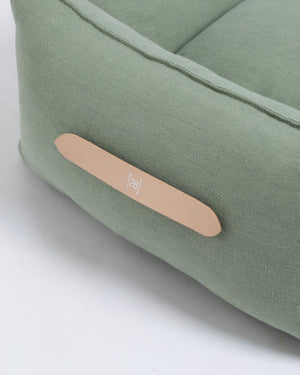 מיטה לכלב מפשתן טהור | EDWARD PURE LINEN DOG BED