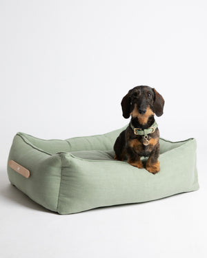 מיטה לכלב מפשתן טהור | EDWARD PURE LINEN DOG BED