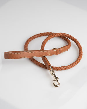 FERDINANDO NAPPA LEATHER LEASH | רצועת עור נאפה לכלב