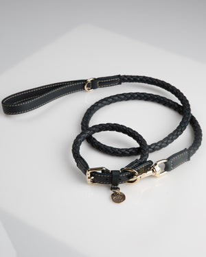 FERDINANDO NAPPA LEATHER COLLAR | קולר עור נאפה לכלב