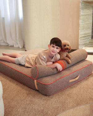 GIAMPAOLO RECYCLED WOOL DOG LOUNGE BED | מיטת לאונג׳ לכלב