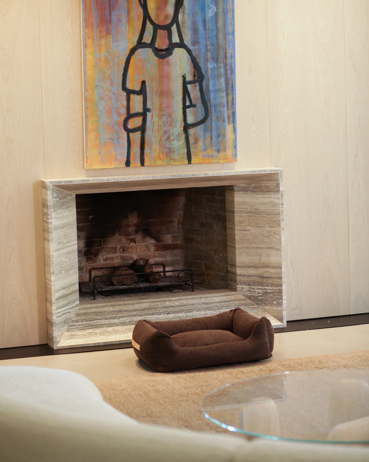 HENRI ORGANIC COTTON DOG BED | מיטה לכלב