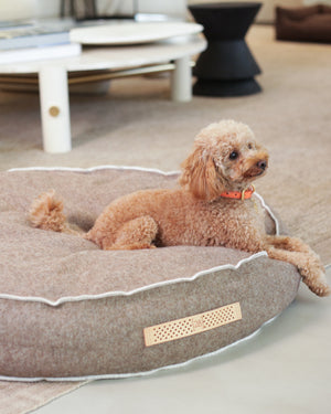 FULVIO RECYCLED WOOL  | מיטת פוף לכלב