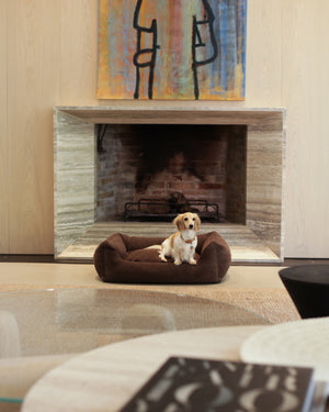 HENRI ORGANIC COTTON DOG BED | מיטה לכלב