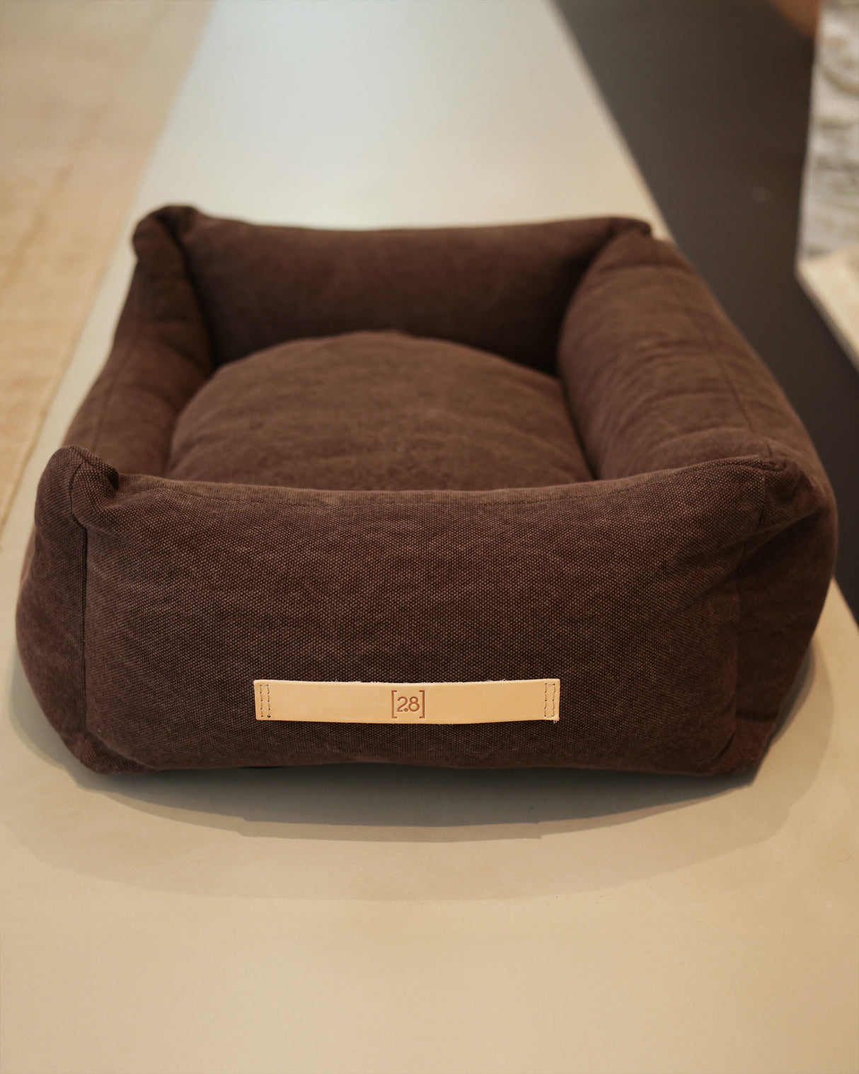 HENRI ORGANIC COTTON DOG BED | מיטה לכלב