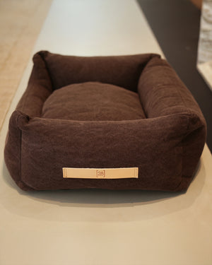 HENRI ORGANIC COTTON DOG BED | מיטה לכלב