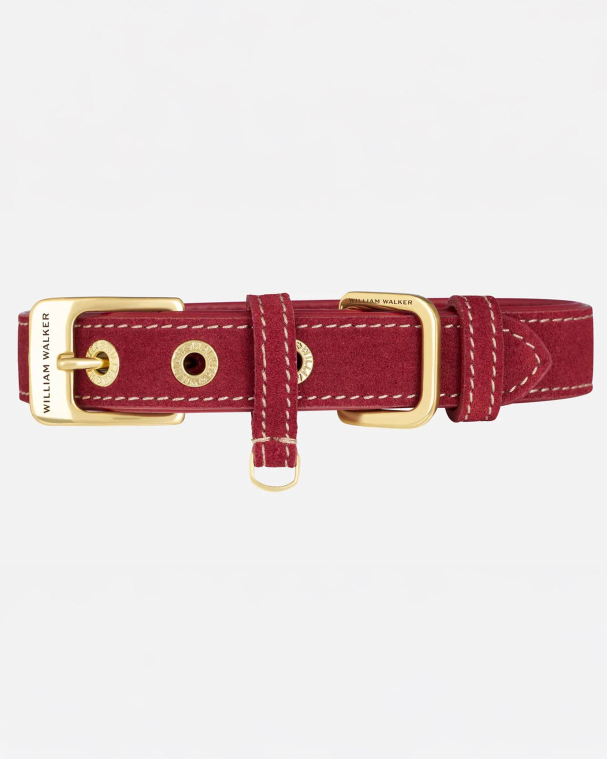 Luxe Suede Leather Dog Collar | קולר עור זמש לכלב