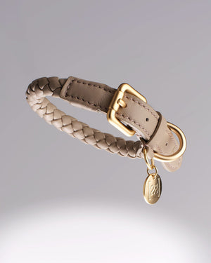 FERDINANDO NAPPA LEATHER COLLAR | קולר עור נאפה לכלב